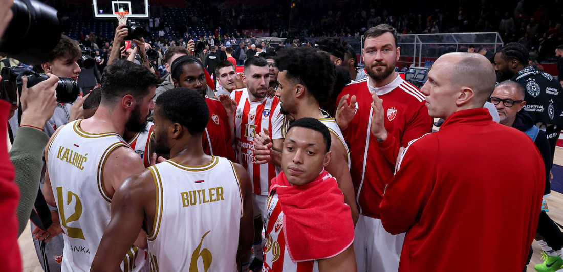 Zvezda mora da pobedi: Nepovoljni rezultati u Evroligi gurnili crveno-bele na 10. mesto