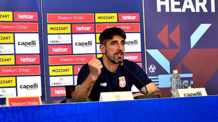 Pratite obraćanje Veljka Paunovića posle utakmice Srbija - Saudijska Arabija