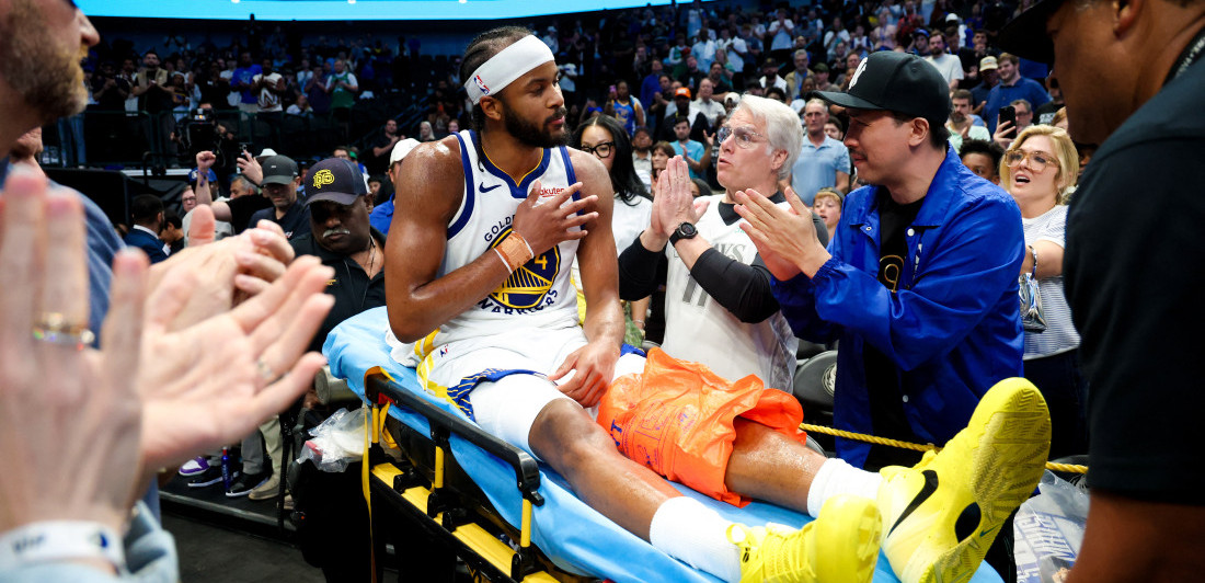 Uznemirujuća scena: Strašna povreda košarkaša Golden Stejta (VIDEO/FOTO)