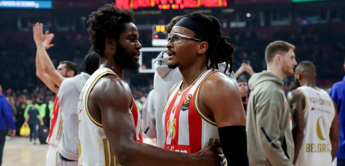 Žestok sukob košarkaša Zvezde u Vitoriji: Ovaj detalj je mnogima promakao u TV prenosu (VIDEO)