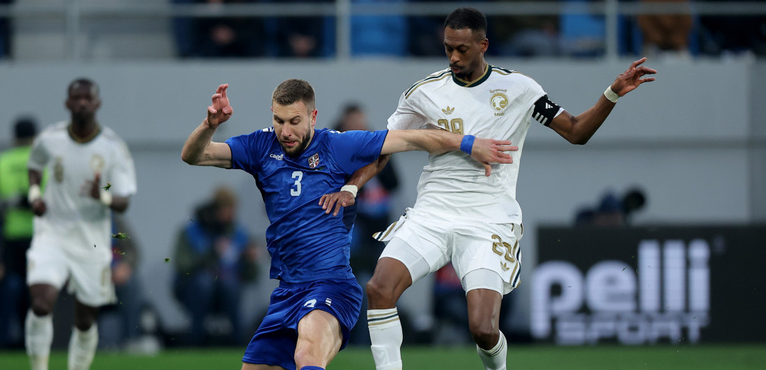 Spektakl u Topoli: "Makazice" Pavlovića i golčina Mitrovića za veličanstvenu pobedu Srbije nad Saudijcima