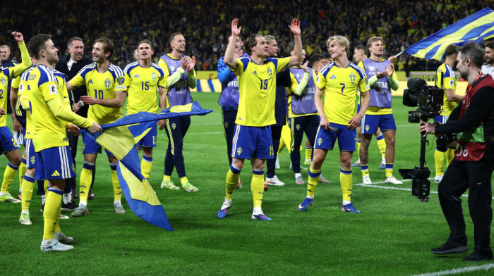 Šveđani na Mundijalu bez pobede u kvalifikacijama: Sulud sistem ih lansirao na Svetsko prvenstvo
