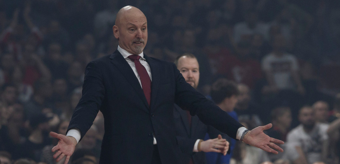 Saša Obradović rekao par reči - i otišao! Treneru Zvezde veoma teško pao poraz u derbiju
