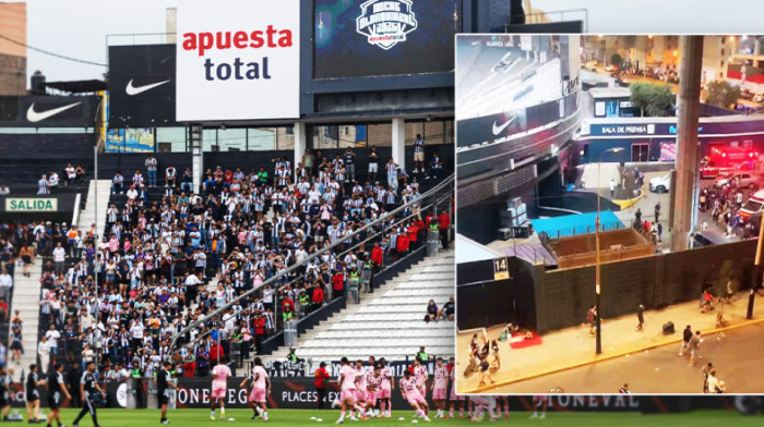 Potpuno ludilo, klub tvrdi da konstrukcija nije pala: Snimci povređenih navijača obilaze svet, strašne scene