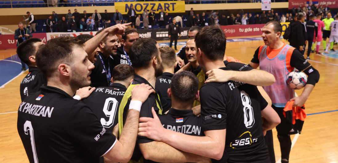 Partizan u finalu Kupa Srbije: Crno-beli se u nedelju bore za trofej