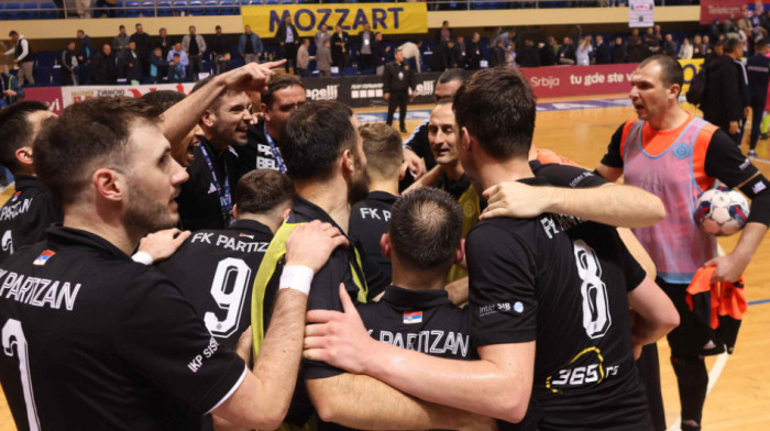 Partizan u finalu Kupa Srbije: Crno-beli se u nedelju bore za trofej