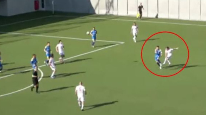 Kakav evrogol fudbalera Voždovca: Ovako nešto se retko viđa (VIDEO)