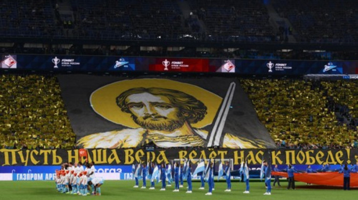 Kosovo je Srbija - Trese se Rusija: Navijače Spartaka i Zenita niko ne može da ućutka (VIDEO)