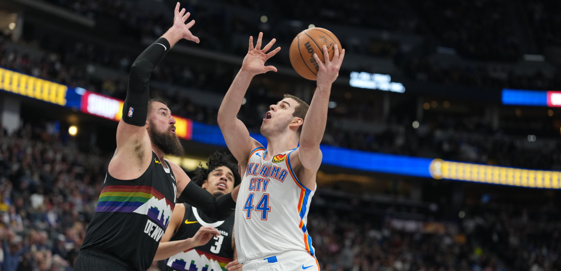 Denver bez "povređenog" Jokića razmontirao Oklahomu: Topić upisao dabl-dabl i odigrao meč karijere