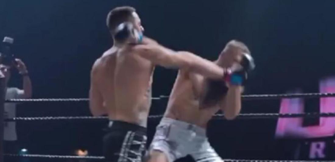 (VIDEO) Kakav nokaut: Miloš Janičić za 44 sekunde brutalno prebio Amerikanaca