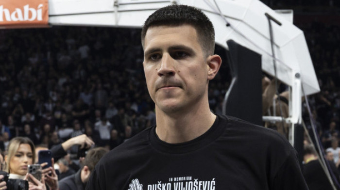 (VIDEO) Suze kapitena Partizana obišle Srbiju: Vanja Marinković nije mogao da sakrije emocije u Areni