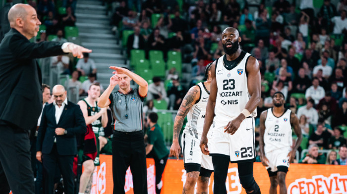 Sudije pogurale Partizan u Ljubljani?! Trener Cedevita Olimpije izgoreo: Da vam se smuči...