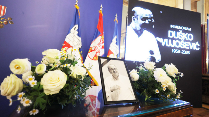 Sahrana Duška Vujoševića, potresne scene na Novom groblju