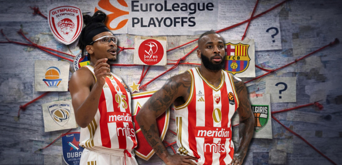 Ovo su svi scenariji koji vode Zvezdu u TOP 6: Ludnica pred 38. kolo Evrolige, od ovih utakmica sve zavisi