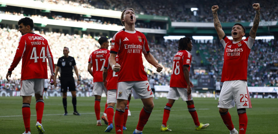 Spektakl u derbiju Lisabona: Murinjova Benfika srušila Sporting u nadoknadi