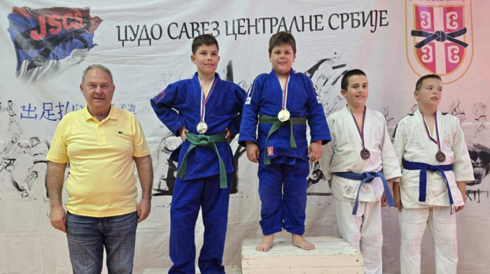 Srce veće od tatamija! Stefan bio najmanji učesnik, a osvojio zlato