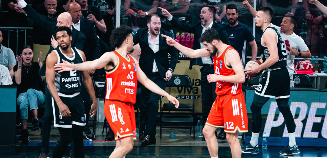 Poznati parovi četvrtfinala Košarkaške lige Srbije - Evo sa kime igraju Partizan i Zvezda