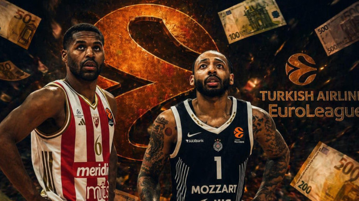 Evo koliko su zaradili Zvezda i Partizan: Evroliga im dala “siću”, otkriveno i koliko ide šampionu