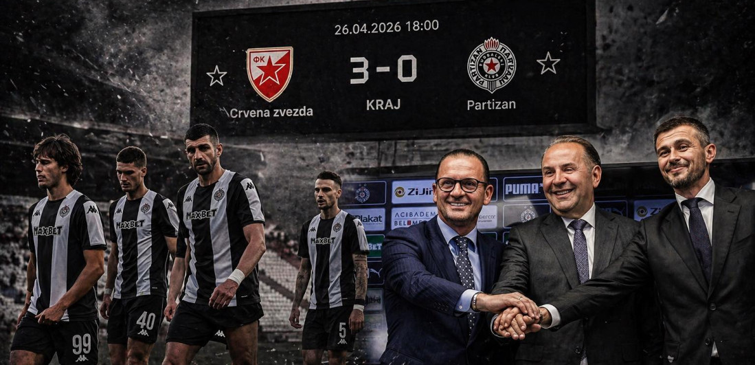 Vreme za totalni remont Partizana! Raspad sistema u Humskoj, posle bruke u derbiju rezovi su neminovni