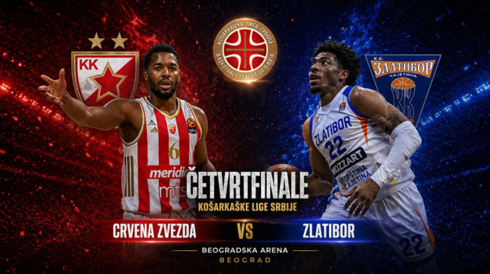 Lakši trening Zvezde u "Pioniru": Crveno-beli razbijaju Zlatibor