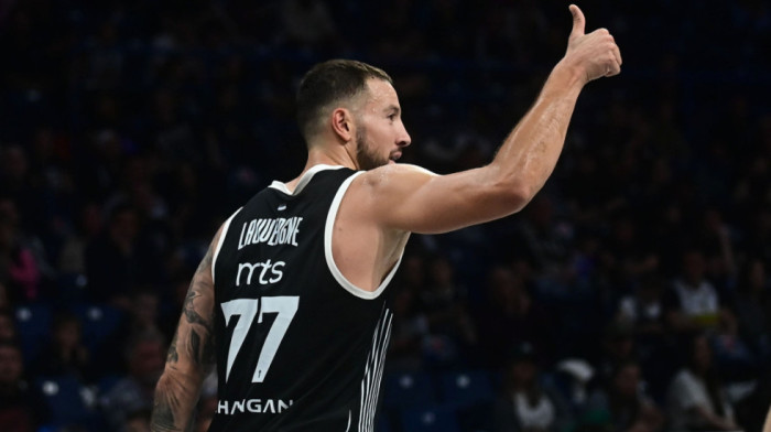 Ovo sam sanjao 13 godina! Emotivni Lovernj na srpskom jeziku posle povratničkog debija za Partizan (VIDEO)