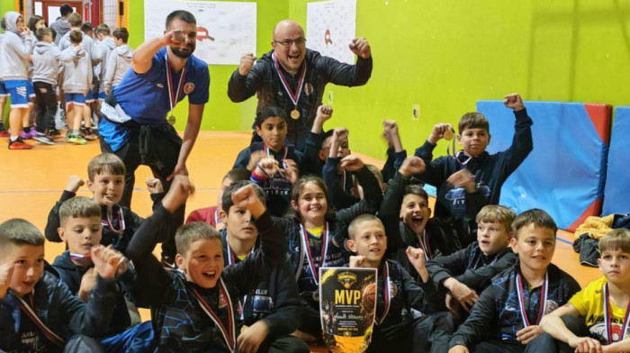 Uspeh malih košarkaša iz Žitišta, osvojili prvi trofej u životu