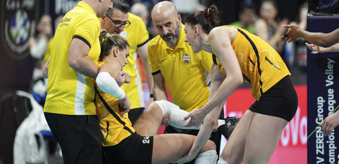 Horor povreda Srpkinje: Katarina Dangubić uništila koleno, strava i užas na terenu (VIDEO)