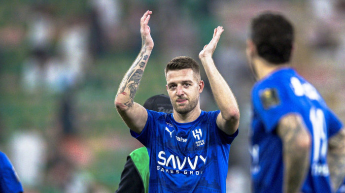 Sergej ne staje: Milinković-Savić glavom pocepao mrežu Al Kaleja (VIDEO)