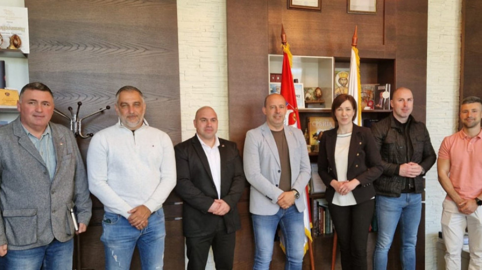 Generalni sekretar Sportskog saveza Srbije Goran Marinković obišao je Trstenik i Rašku