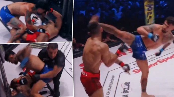 Je-zi-vo! Nokaut veka u Zadru - Argentinac pokosio rivala spektakularnim udarcem (VIDEO)
