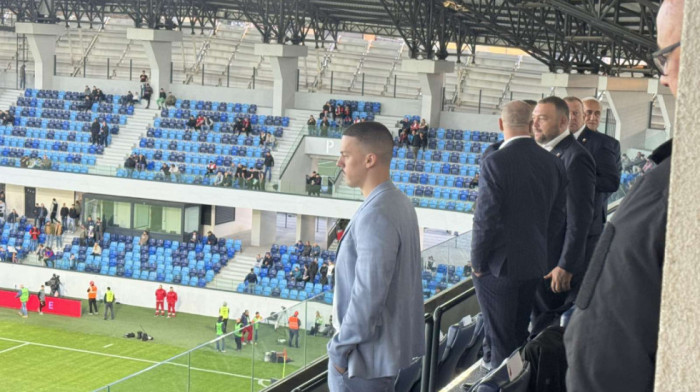 Stigao i Baka Prase: Srpski jutjuber iz lože bodri Vojvodinu u finalu! (VIDEO)