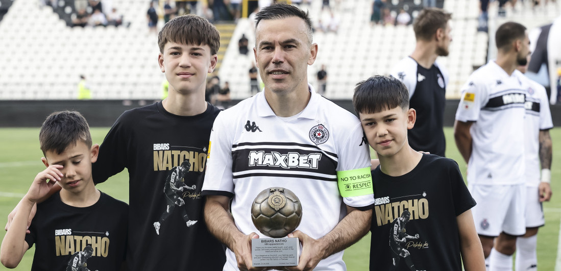 Patili smo sedam godina, ali polako! Nathu će Partizan zauvek biti u srcu: Video sam sjaj u očima sinovima...