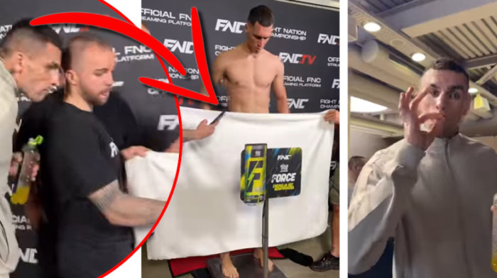 Drama pred FNC! Hrvat jedva prošao vagu! Skinuo gaće na bini, Džoker čekao ishod (VIDEO)