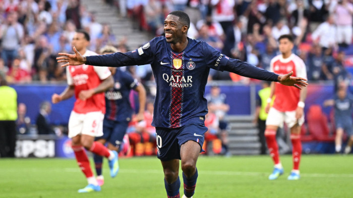 Dramaaaa! Dembele sa bele tačke doneo izjednačenje PSŽ-u, neće biti lako Arsenalu