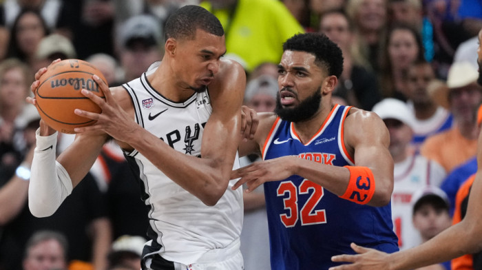 Kakav haos u NBA finalu: Vembanjama napravio neverovatan kiks, Niksi ukrali pobedu za 2:0 (VIDEO)