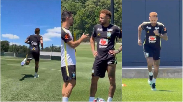 Ovo su svi čekali: Nejmar konačno izašao na terenu, ali jedna stvar brine Brazilce (VIDEO)