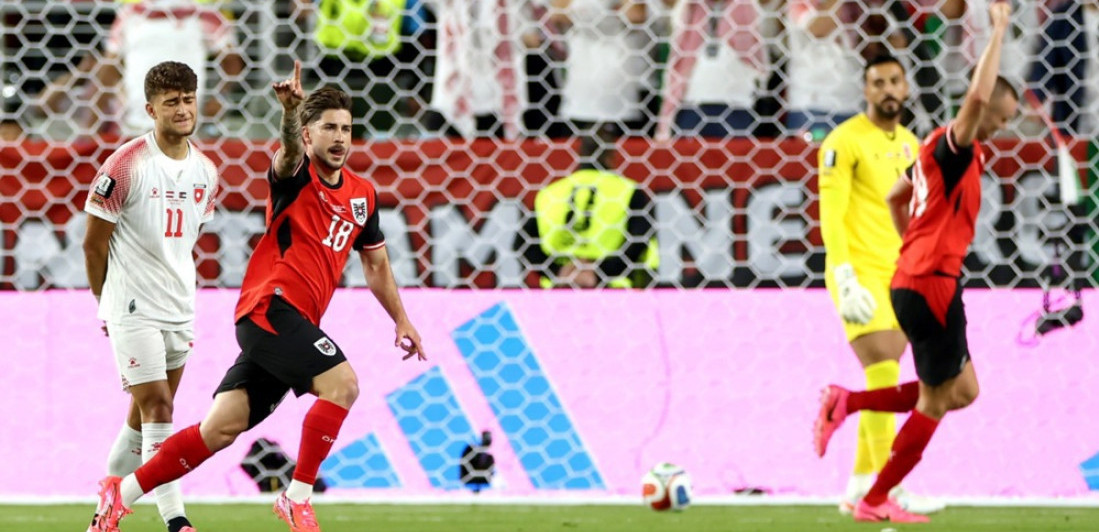 POLUVREME: Austrija vodi projektilom Šmida, Jordanu gol visi o koncu