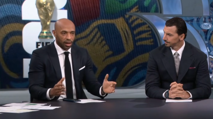Majstori ostaju majstori: Zlatan i Anri u odelima uzeli loptu i napravili šou (VIDEO)