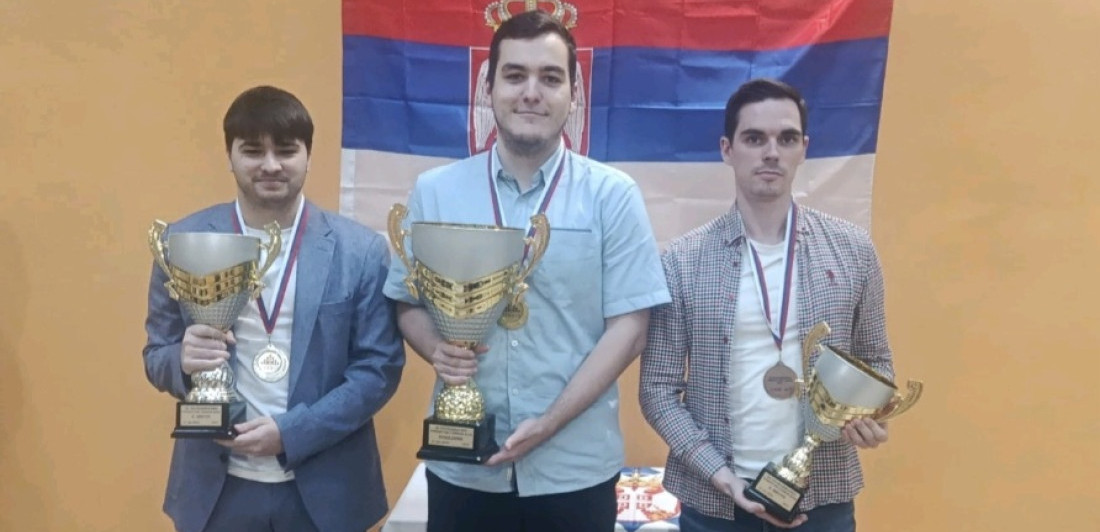 Bojan Maksimović je šampion Srbije u šahu