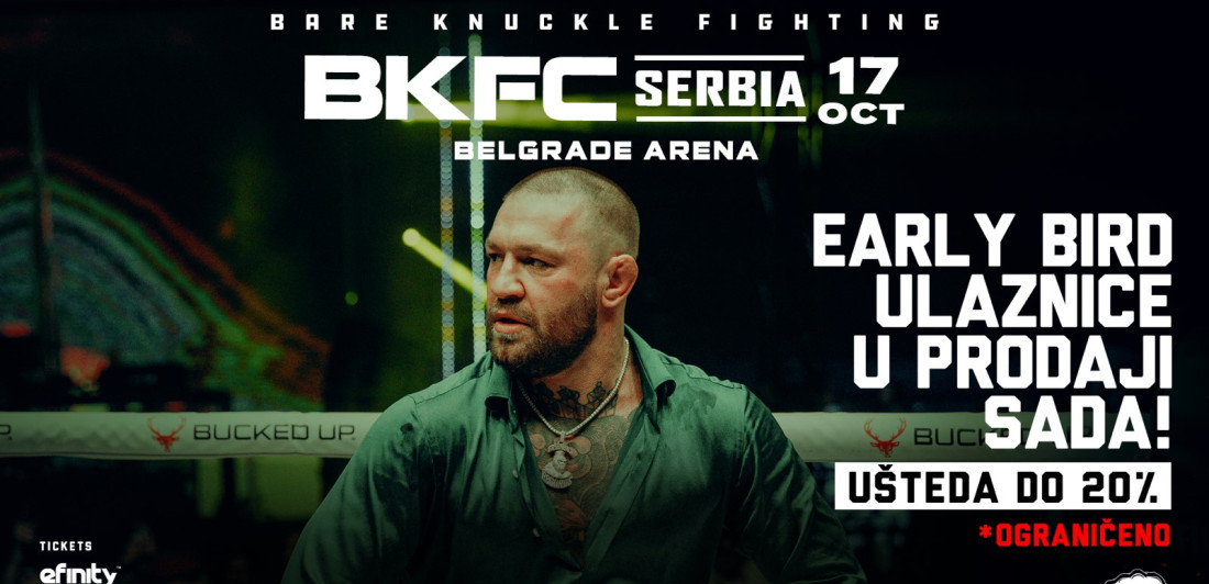 Srbija ulazi u istoriju borilačkog sporta: BKFC prvi put stiže u Beograd, ulaznice su u prodaji (FOTO)