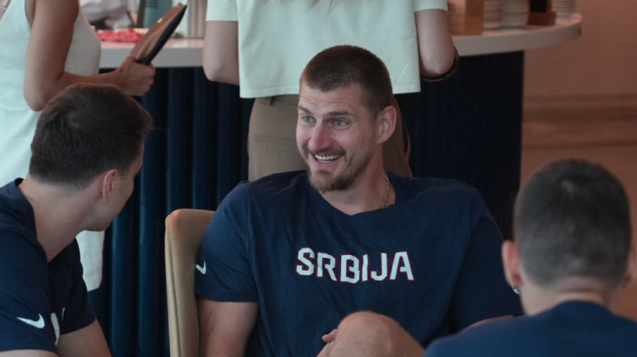 Jokić stigao, kreće misija Mundobasket: Trostruki MVP predvodi "orlove" (VIDEO)
