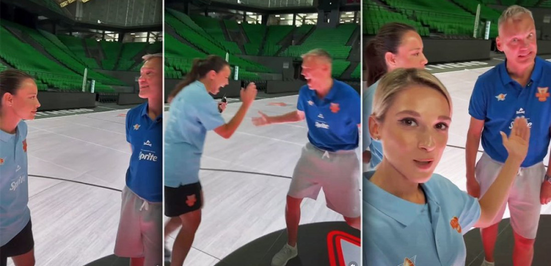 "Neću to da kažem!" Jelena rekla Šarasu da je Srbija najbolja - Litvanac eksplodirao od smeha (VIDEO)