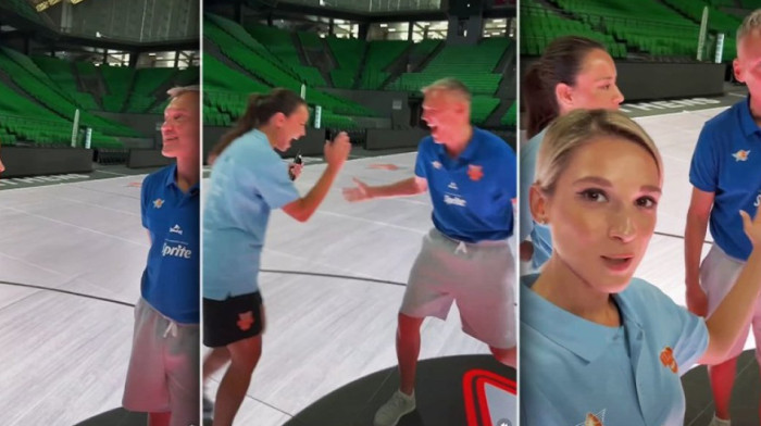 "Neću to da kažem!" Jelena rekla Šarasu da je Srbija najbolja - Litvanac eksplodirao od smeha (VIDEO)