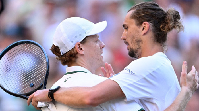Zverev posle finala Vimbldona poručio Sineru: "Više te ne volim“