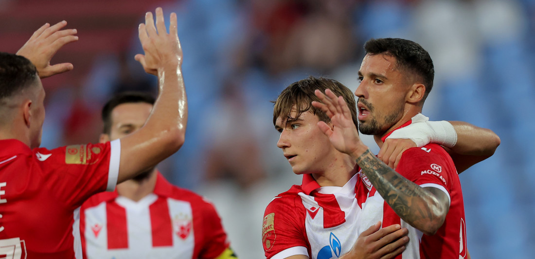 Još jedan gol u mreži Rakonića: Zvezda izgleda moćno i dominira protiv povratnika