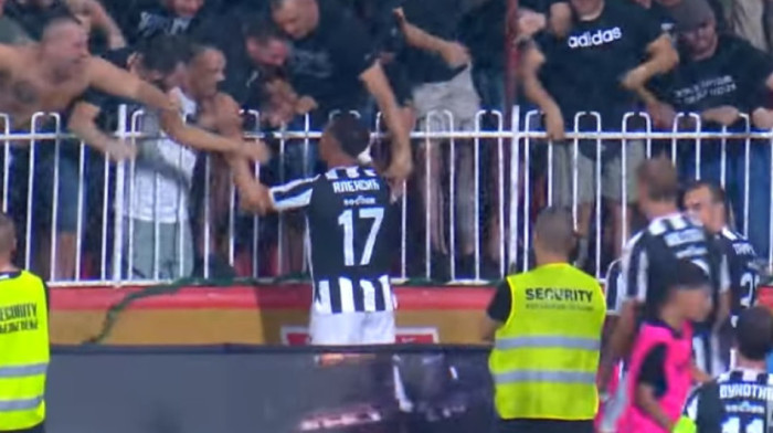 Prvenac Aleksića! Partizan vodi protiv Zemuna (VIDEO)