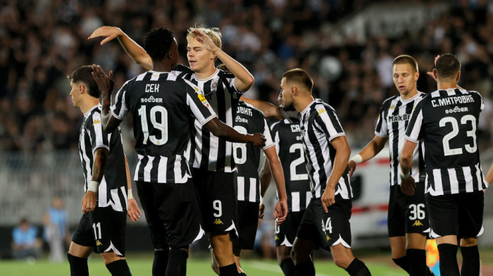 Gol! Vodi Partizan posle 240 sekundi, strelac - Erik Kojzek