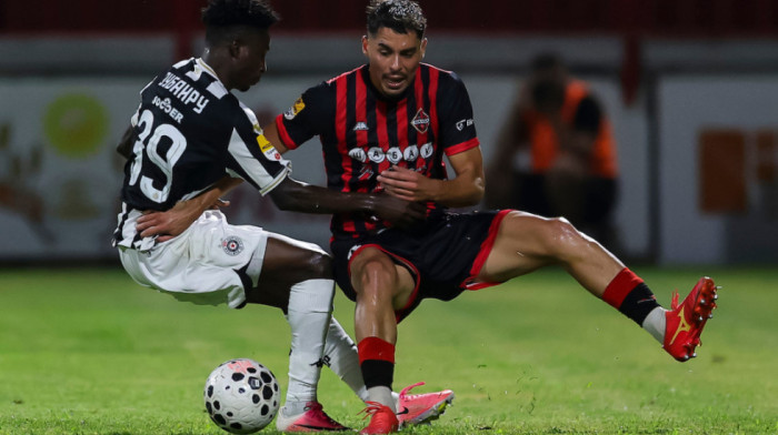 Partizan preživeo dramu u Šapcu: Crveni karton, 1:1, pa Sek u 88. minutu za "krvavu" pobedu nad Mačvom