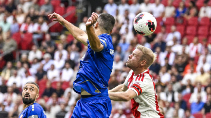 Ajaks se ispromašivao: Vojvodina pukim čudom još nije primila gol u Amsterdamu
