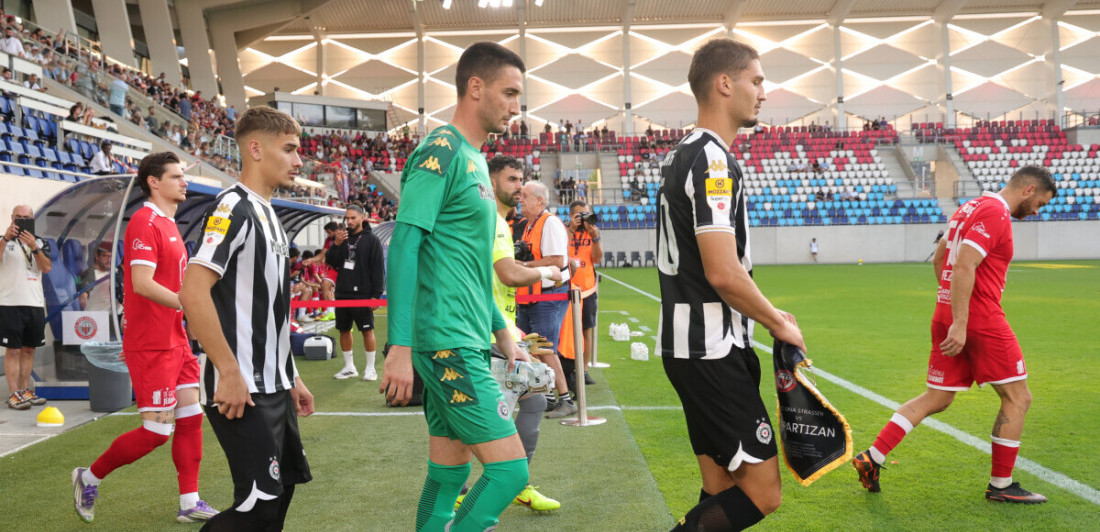 Veće od dva zla! Partizan dobio rivala za treće kolo: Daleko putovanje čeka crno-bele!